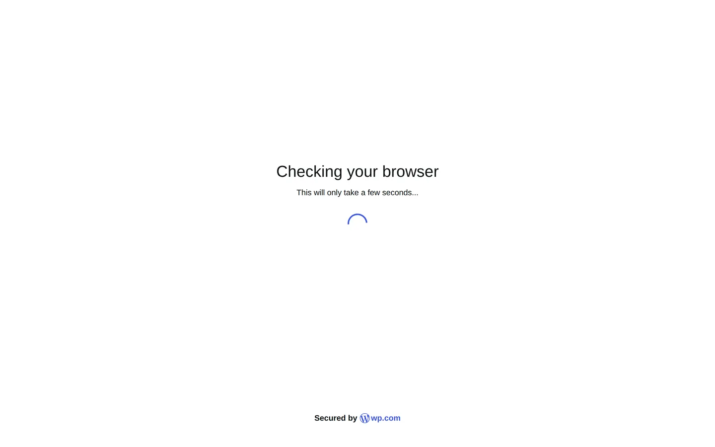 Screenshot of the WordPress.com website